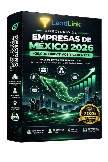 Directorio de Empresas de México 2026 LeadLink